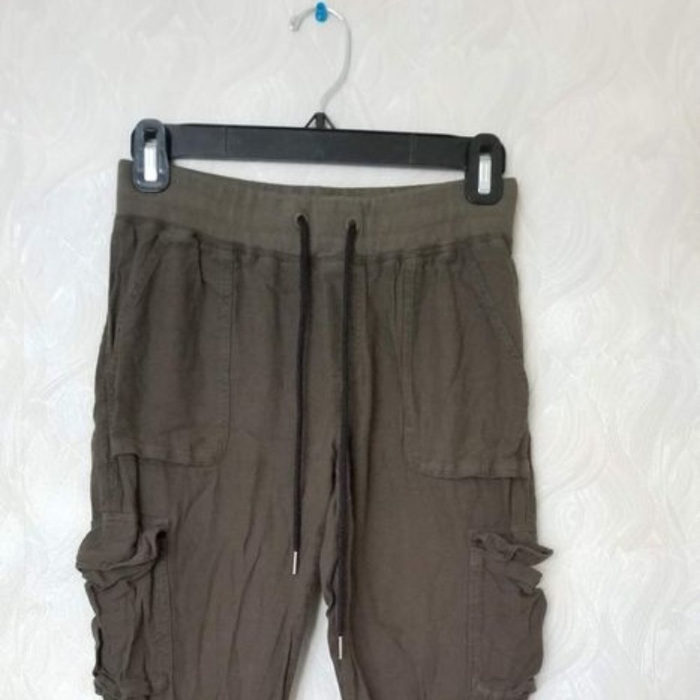 Dark Green Cargo Pants